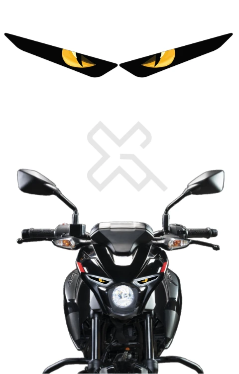 Pulsar N160 Eye Sticker | Pulsar N160 Snake Eye Sticker